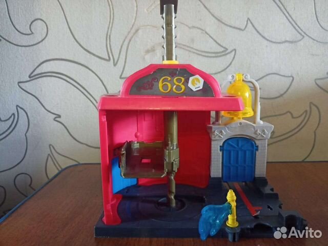 Хот вилс гараж Пожарная станция