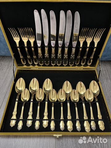 Набор приборов мельхиор СССР