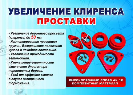 Проставки для клиренса -Infinity и другие марки