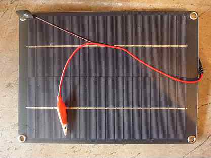 Солнечные панели для зарядки аккумулятор