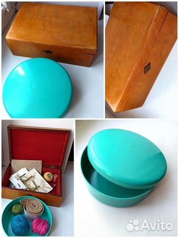 Шкатулки 1920-1980 гг. из коллекции, карболит