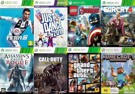 Игры на xbox 360 на HDD