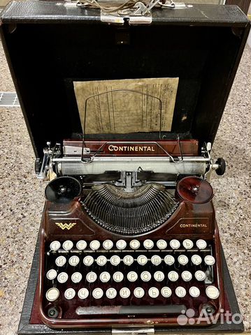 Портативная пишущая машинка Continental