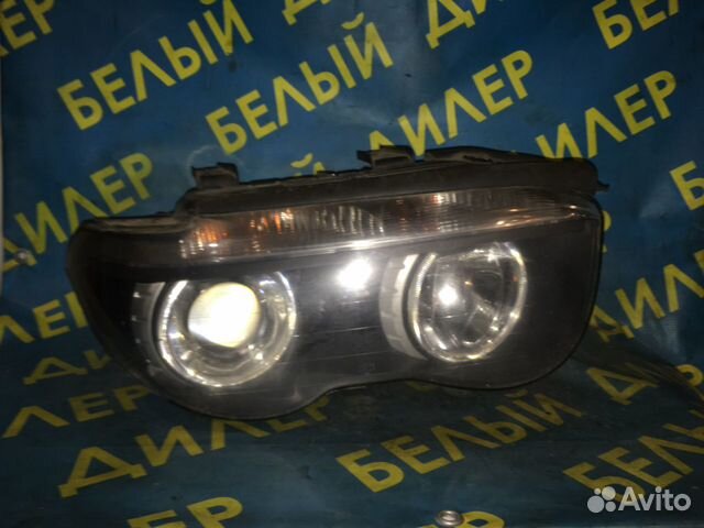 Правая фара BMW E65