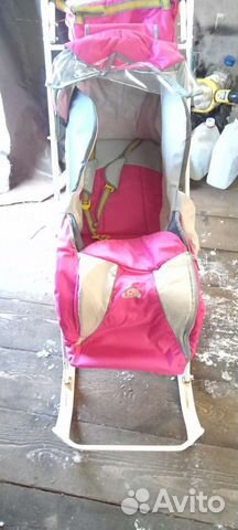 Детские санки коляска бу