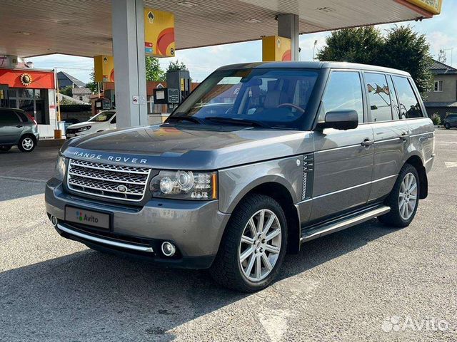 Land Rover range Rover 2011 объем бака