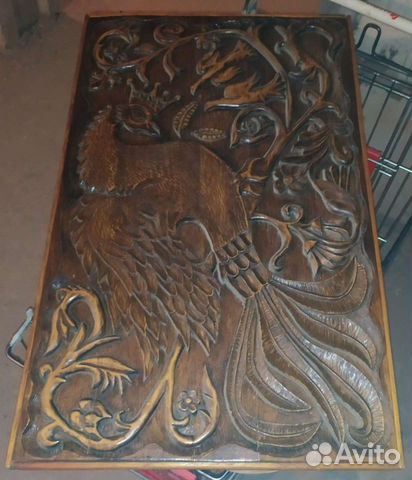 Деревянные резные картины/панно большие