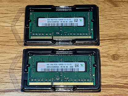 DDR3 8Gb + 8Gb Hynix для ноутбка, MacBook, iMac