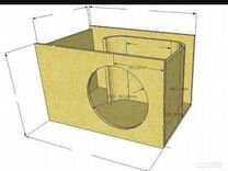Расчет короба под сабвуфер 12 на трубе