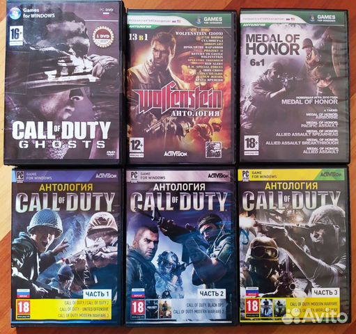 Call of Duty, Stalker и похожие игры на PC