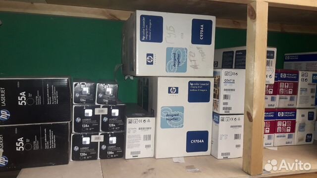 Оригинальные картриджи HP