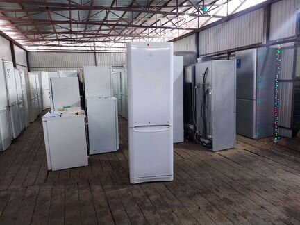 Холодильник б/у Индезит. Доставка. Гарантия