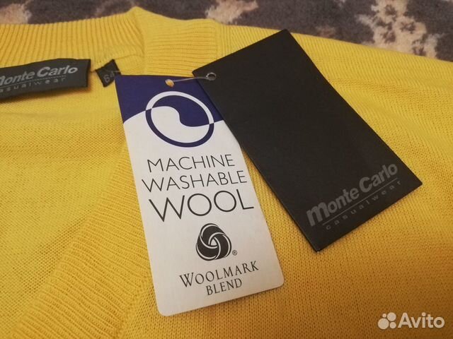 Свитер Monte Carlo / Woolmark Blend 64 размер 5XL