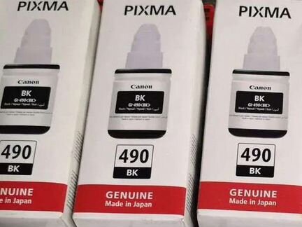 Краска Canon GI-490 BK