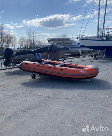 Лодка надувная моторная пвх Angler an 400XL