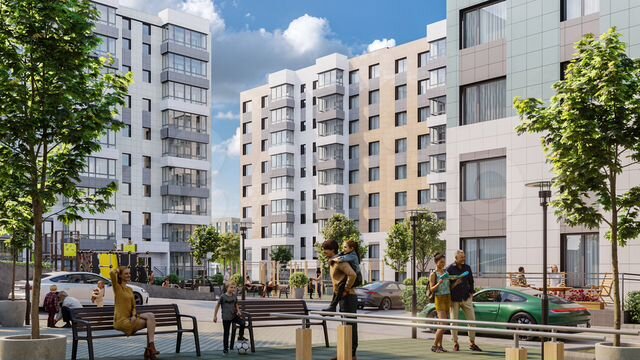 2-к. квартира, 68,4 м², 6/9 эт.