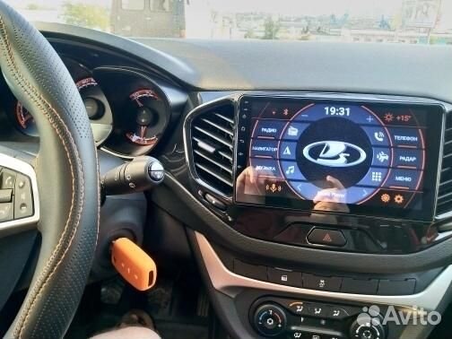 Магнитола android Веста+рамка+камера+кулер+мультир