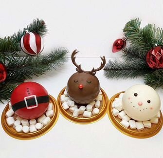 Шоколадная бомбочка с маршмеллоу