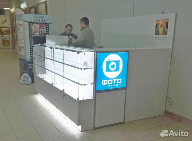 Торговый островок для фотоуслуг