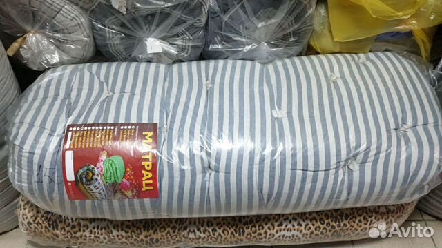 Матрас ватный тик стандарт 150х190 Иваново