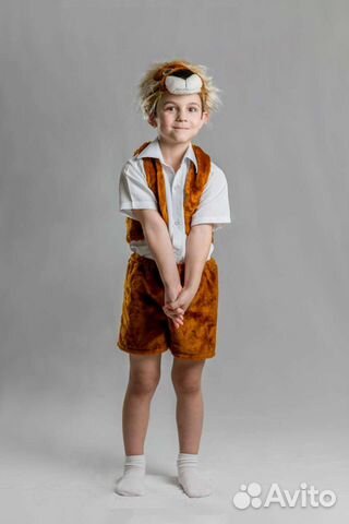 Костюм животных волк лев рост 98 - 104 110