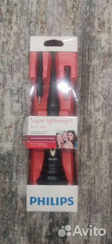 Микрофон проводной philips sbc md110