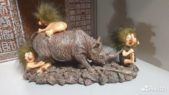 Диорама носорог