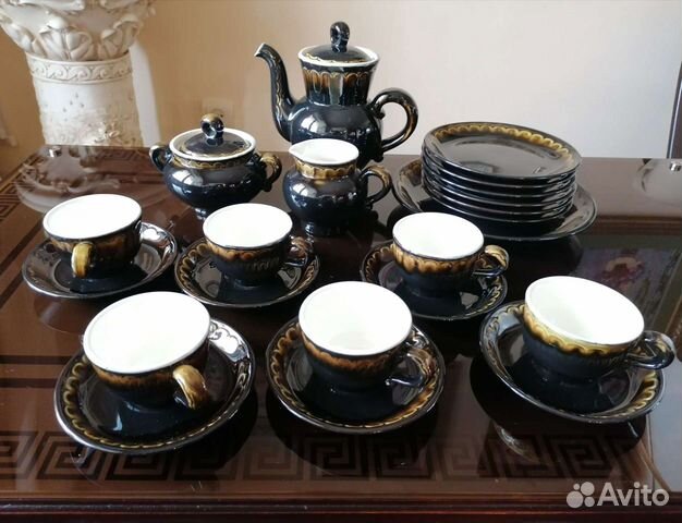 Сервиз кофейный-керамика зик из СССР
