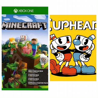 Minecraft+Cuphead Xbox One/series s/x