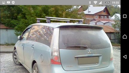 Багажник на крышу на Mitsubishi Grandis с 2003-к