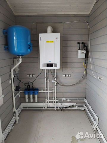 Монтаж отопления, сантехники, электрики