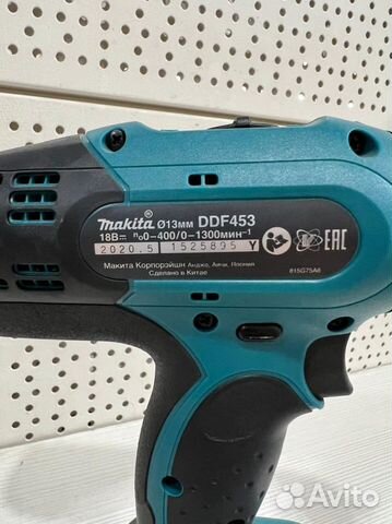 Аккумуляторная дрель шуруповерт makita DDF453