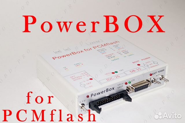 Powerbox for pcmflash схема