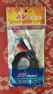 Аудио кабели rca (тюльпаны)