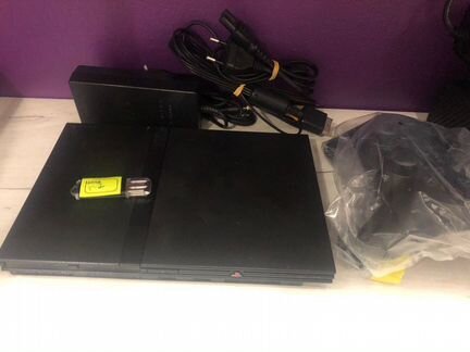 Sony Ps2 Slim + 20 игр