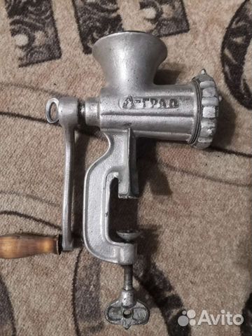 Мясорубка ручная ленинград СССР