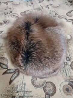 Шапка женская песец