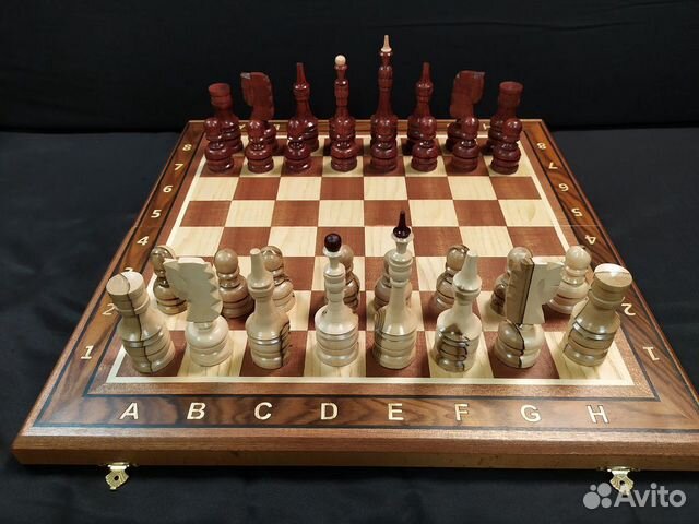 Шахматы клен красное дерево