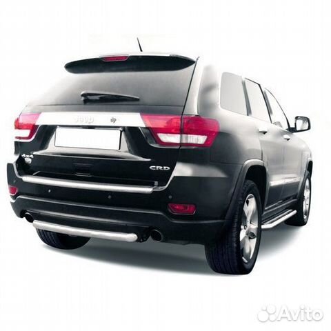 Защита заднего бампера Jeep Grand Cherokee (2011)
