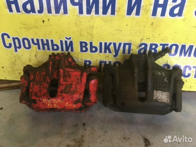 Суппорт тормозной передний левый Peugeot 206