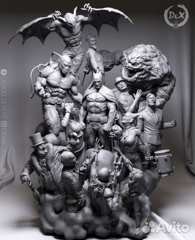 Фигурки batman, superman marvel dc