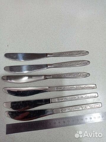 Ножи столовые СССР нержавейка6 шт в наличии