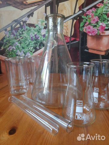 Колбы, пробирки