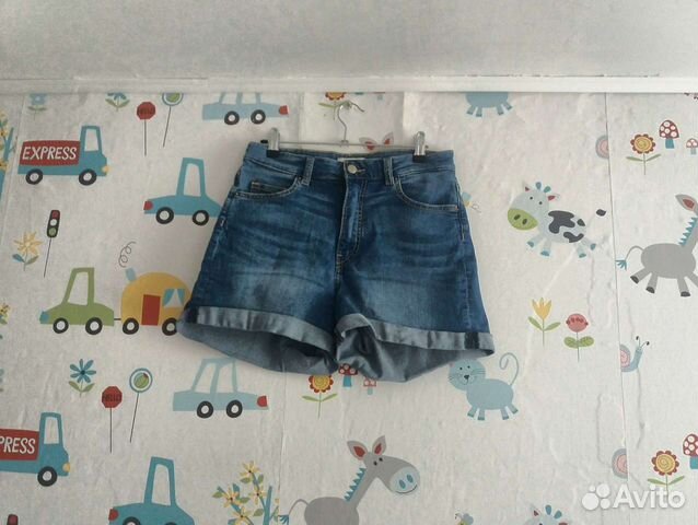 Шорты джинсовые женские hm р.42-44