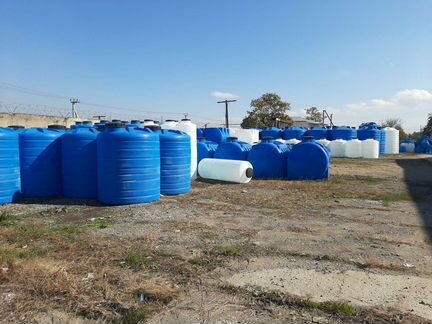 Баки емкости пластиковые для воды 1,3,5,10 кубов