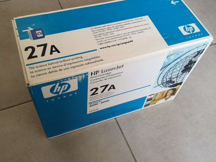 Картридж hp 27A