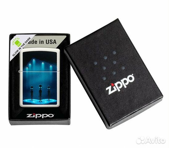 Зажигалка Zippo 49487 Aliens Design Оригинал
