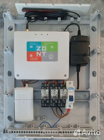 Установка Zont управление отоплением