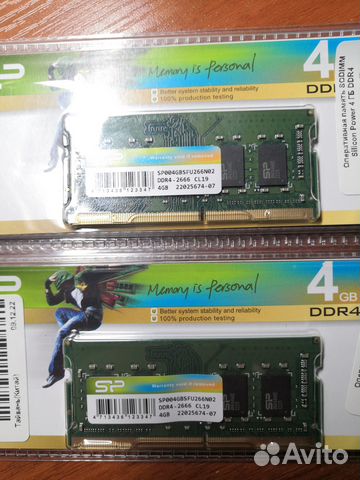 Оперативная память для ноутбука DDR4 8gb
