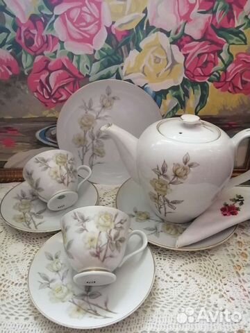 Чайный сервиз фарфор Япония
